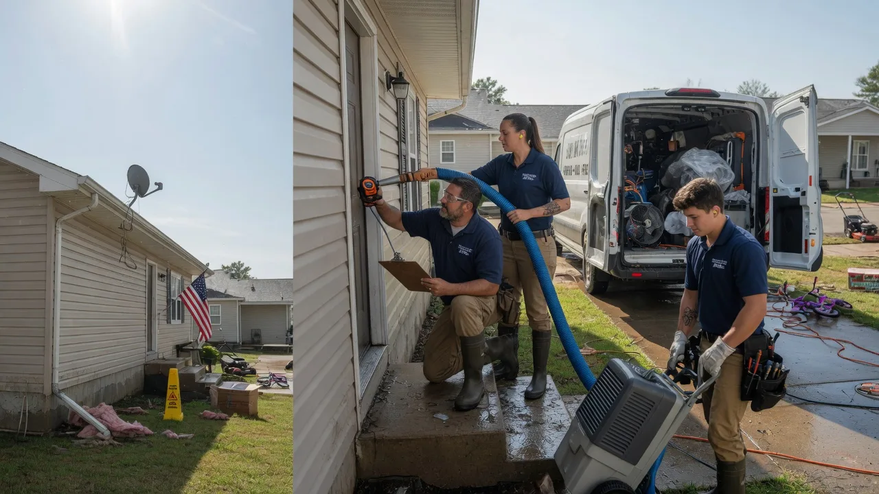 Ceiling Water Damage Restoration in Johnston, RI near me